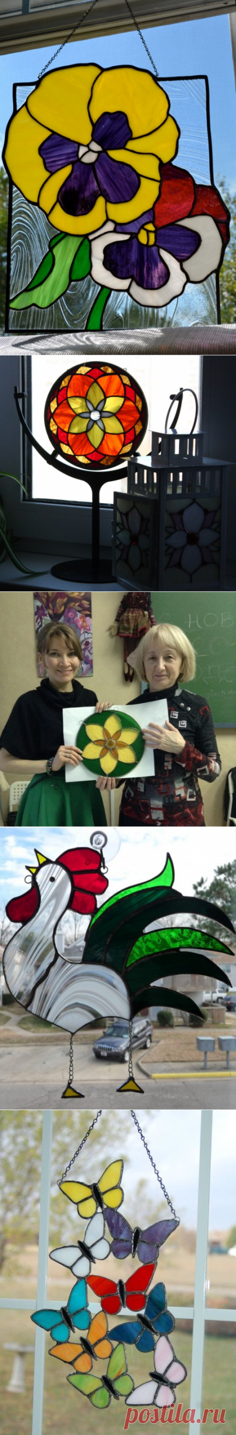 Создаем Мандалу, Техника &quot;Витражи Тиффани&quot; - Ярмарка Мастеров - ручная работа, handmade