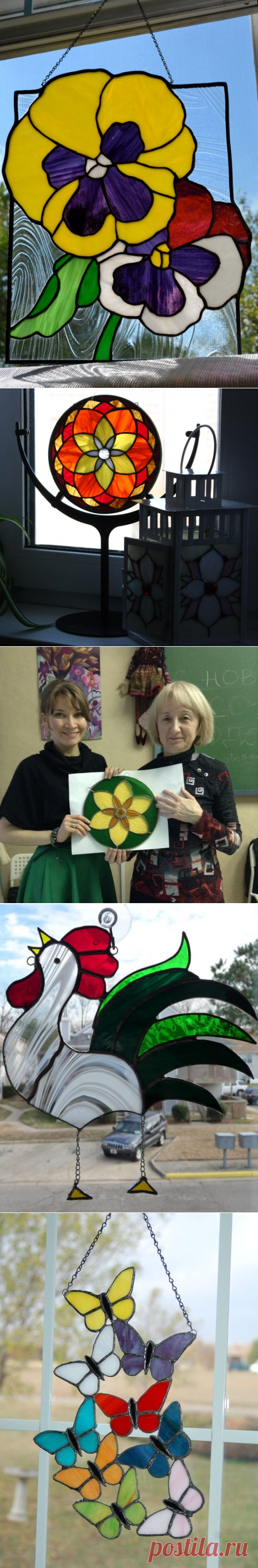 Создаем Мандалу, Техника "Витражи Тиффани" - Ярмарка Мастеров - ручная работа, handmade