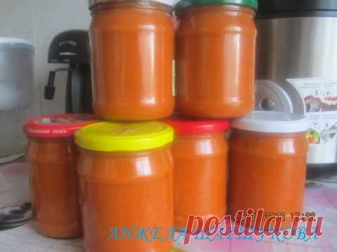 кабачковая икра на зиму.