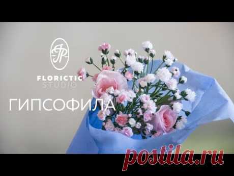 Реалистичная гипсофила из зефирного фоамирана