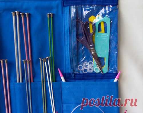 чехлы для спиц и крючков