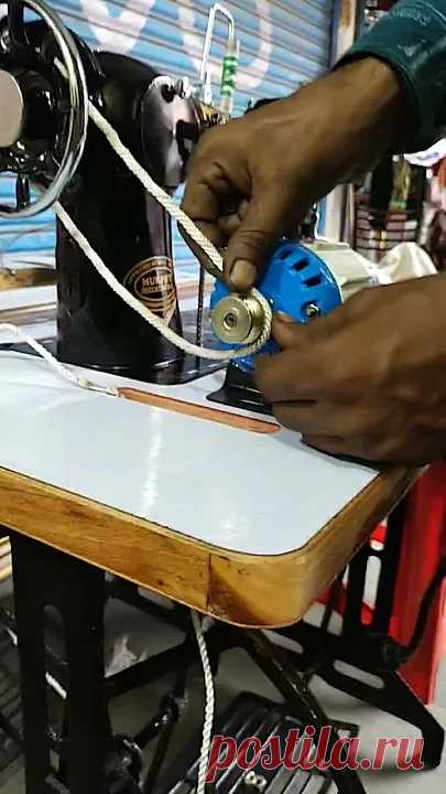 sewing machine motor fitting #shorts #shorts