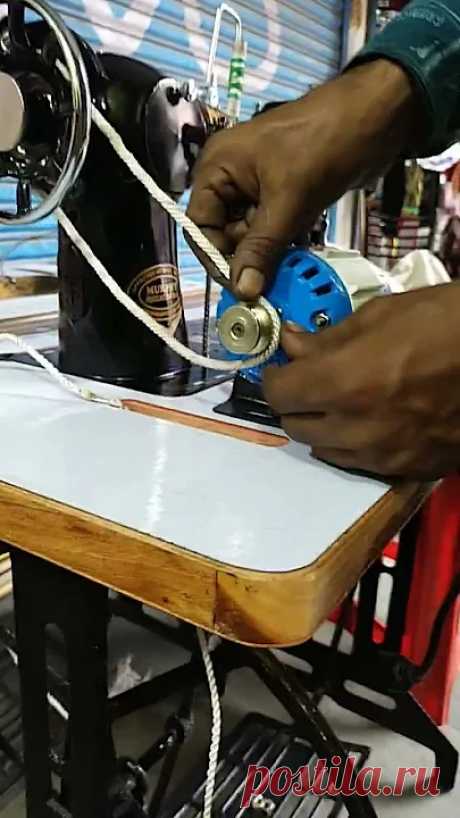 sewing machine motor fitting #shorts #shorts
