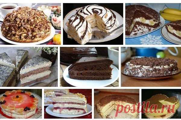 10 вкуснейших домашних тортиков — ❀ Мой сад заготовки