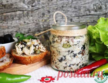 Рийет из запеченной скумбрии с каперсами – кулинарный рецепт