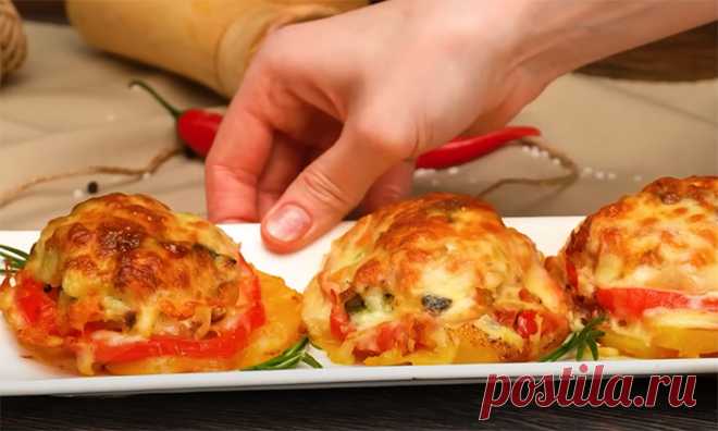 Куриное мясо в бумажных мешочках - необычное приготовление