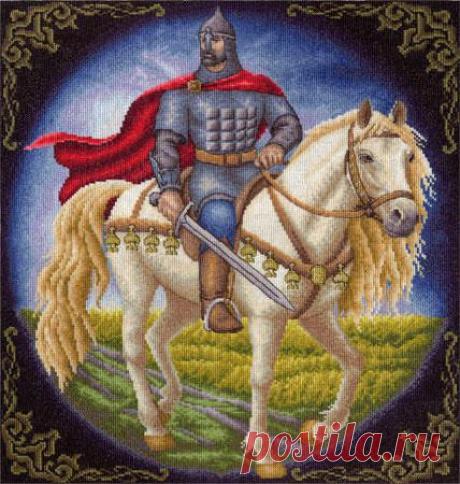 Схема вышивки «Богатырь» - Схемы автора «svetlanastrokova» - Вышивка крестом