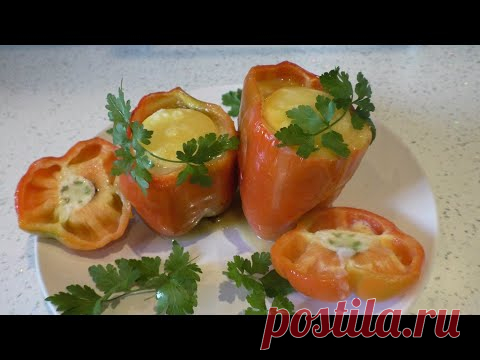 В сезон перцев часто готовлю этот завтрак . Фаршированные перцы !!!