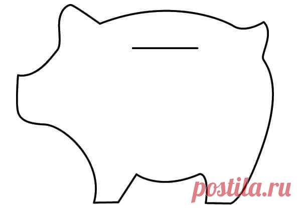 Выкройка игрушки свиньи, хрюшки, поросенка / Мастер-класс