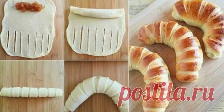 Сдобные рогалики