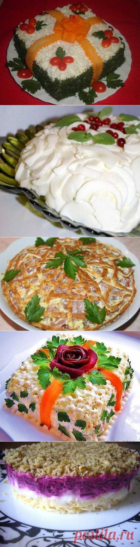15 невероятно вкусных салатов для праздничного стола - Простые рецепты Овкусе.ру