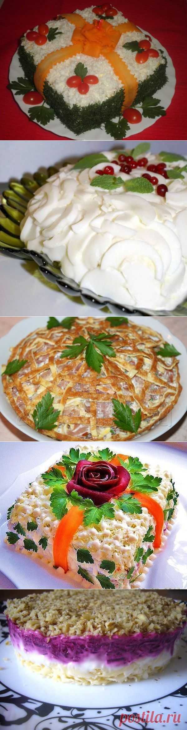 15 невероятно вкусных салатов для праздничного стола - Простые рецепты Овкусе.ру