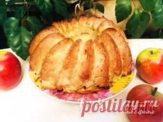 Ленивая шарлотка с яблоками, рецепт с фото пошагово в духовке | Простые рецепты с фото