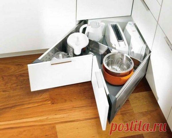 20 блестящих идей хранения на кухне