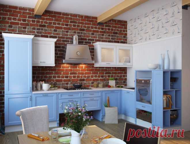 Сочетание цвета в интерьере кухни