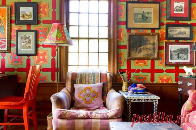 Идеи по декорированию мебели и стен. Яркие краски в интерьере. - Ярмарка Мастеров - ручная работа, handmade