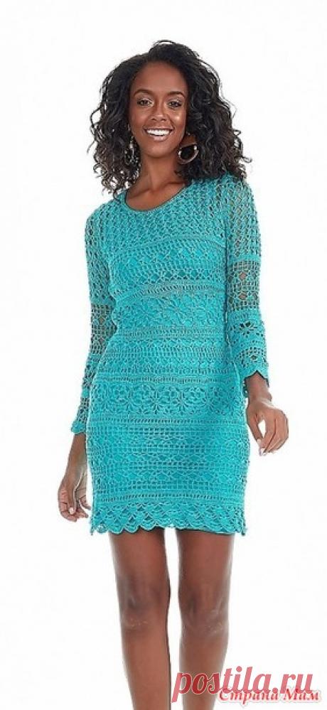 Платье Tiffany. - Все в ажуре... (вязание крючком) - Страна Мам