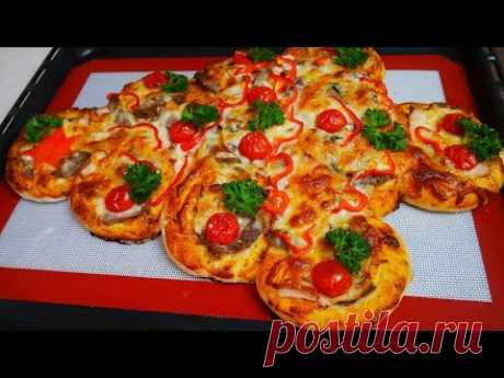 ВКУСНАЯ ДО БЕЗУМИЯ !!!НОВОГОДНЯЯ пицца-пирог .Что приготовить на Новый Год 2020