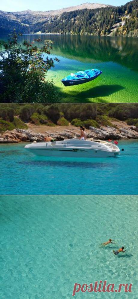 (+1) тема - 35 уникальных мест планеты, которые удивят кристально чистой водой | НАУКА И ЖИЗНЬ