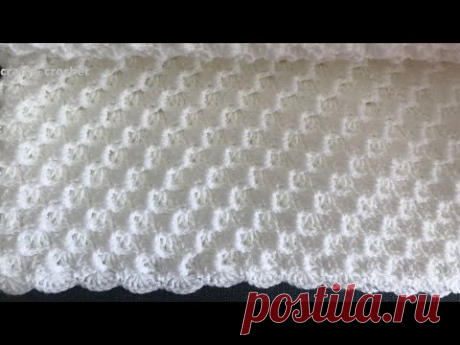 Easy crochet baby blanket /corner to corner crochet - YouTube