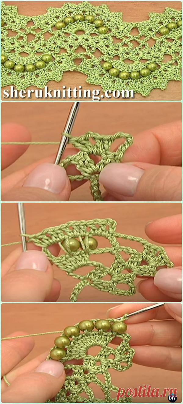 Crochet Tape Lace Free Patterns & Tutorials