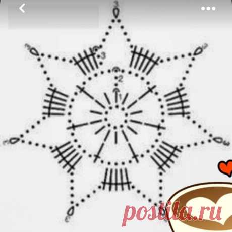 Новогодние схемы крючком