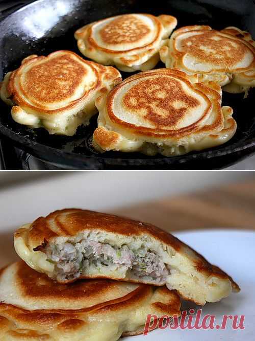 Всё ,на что нахожу время и желание - Яблочный пирог и ленивые беляши