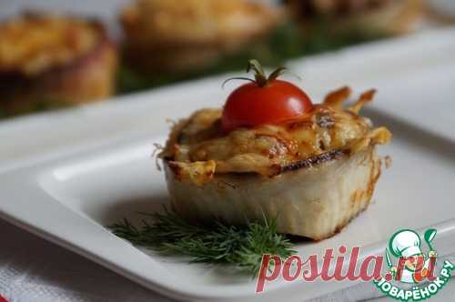 Горячая закуска из рыбы с рисом – кулинарный рецепт