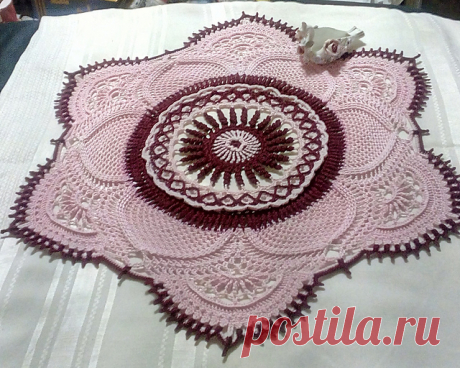 Ravelry: проект Галерея для нежный Clematis шаблон по Olga Mattheis