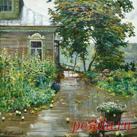 Художник Олег Иванович Молчанов

«Осенние цветы. Плёс», 2013 г.