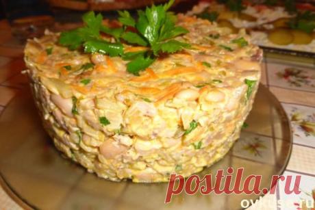 Салат Обжорка - Простые рецепты Овкусе.ру