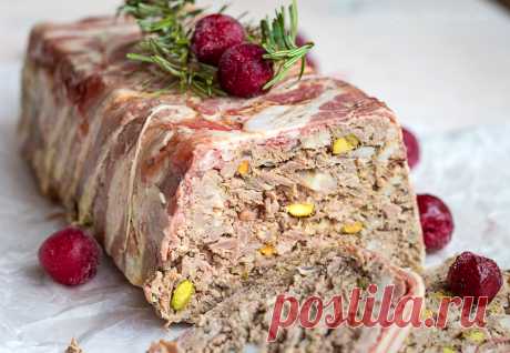 Классический мясной террин (country terrine) - It's al dente. Блог о еде и около того.