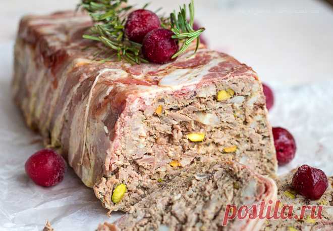 Классический мясной террин (country terrine) - It's al dente. Блог о еде и около того.
