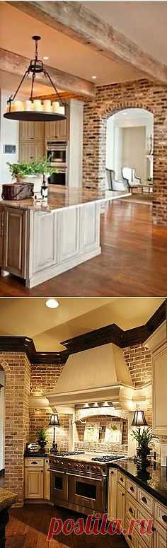 25 Exposed Brick Wall Designs Defining One of Latest ... | For the Ho…