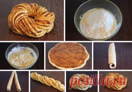 Эстонская выпечка с корицей - У нас так