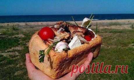 Гамбургер по-русски.