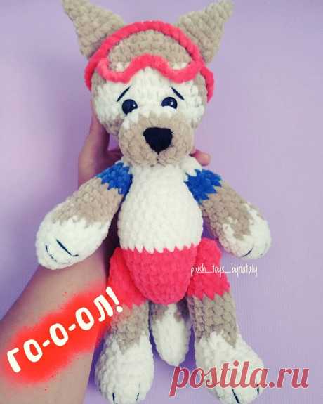 Вязаный Волк Забивака крючком | Hi Amigurumi