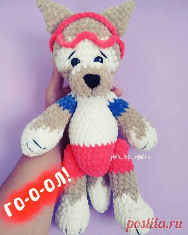 Вязаный Волк Забивака крючком | Hi Amigurumi