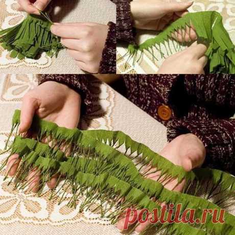 Ёлка своими руками: как живая — Сделай сам, идеи для творчества - DIY Ideas