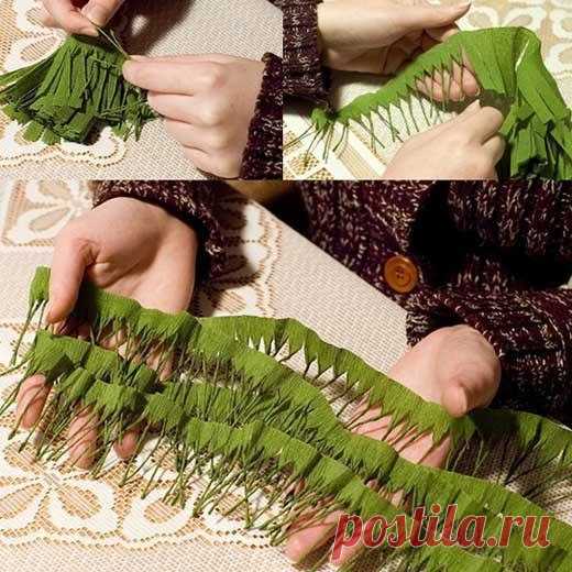 Ёлка своими руками: как живая — Сделай сам, идеи для творчества - DIY Ideas