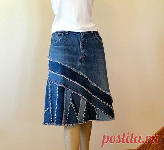 Custom listing for Johanna Long Denim Skirt от DenimDiva2day