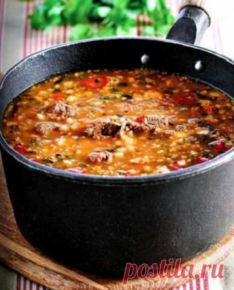 Рецепт харчо с грецкими орехами - Суп Харчо от 1001 ЕДА