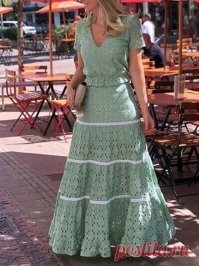 Длинные юбки в несколько ярусов. Идеи и выкройки