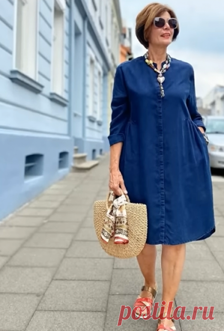 7 модных моделей платьев для женщин 50+ в летнем сезоне 2023 | СТИЛЬ И ВОЗРАСТ | Дзен