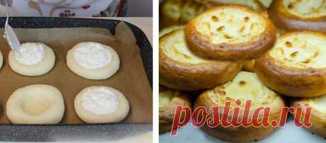 Ватрушки с творогом - простой и надёжный рецепт | Cookers Blog Пульс Mail.ru Очень вкусные творожные ватрушки из дрожжевого теста. Тесто мягкое, воздушное, румяное. Творожно-ванильная начинка тает во рту