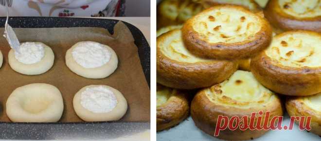 Ватрушки с творогом - простой и надёжный рецепт | Cookers Blog Пульс Mail.ru Очень вкусные творожные ватрушки из дрожжевого теста. Тесто мягкое, воздушное, румяное. Творожно-ванильная начинка тает во рту