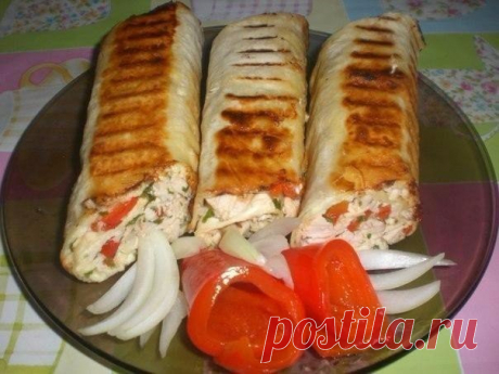 Хрустящие рулеты из лаваша с невероятно вкусной начинкой!