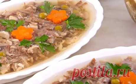 Вкусный домашний холодец без всяких секретов: прозрачный словно слеза и много мяса - Steak Lovers - Медиаплатформа МирТесен