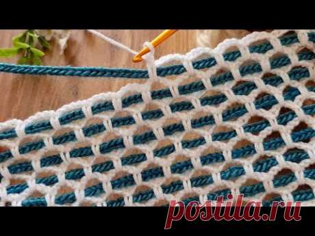 How to Sew Easily - Ideal for Blankets! crochet pattern