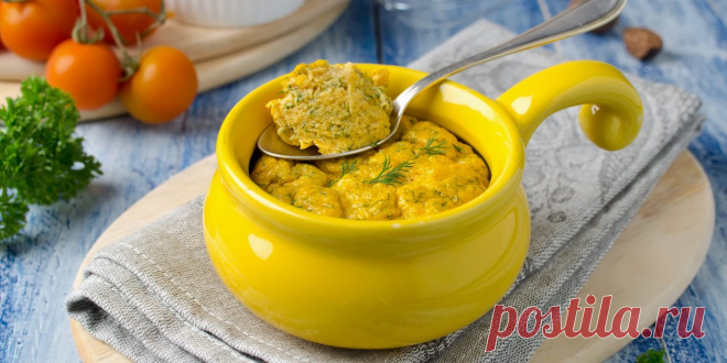 Суфле из кабачков с курицей - Лайфхакер